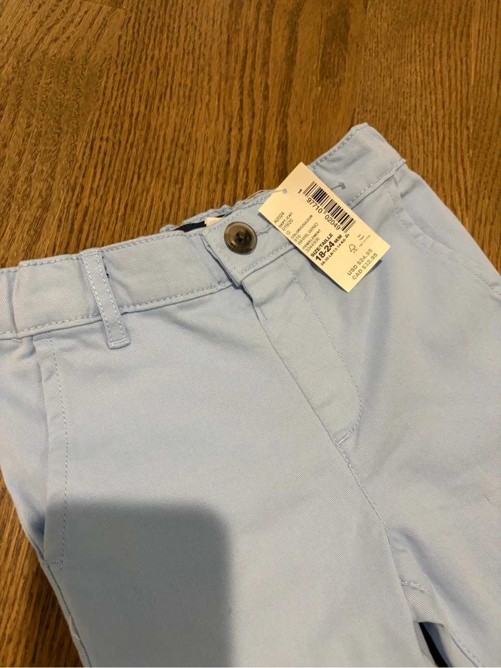 NWT The Children’s Place Boys Chino Pants size 18-24 months